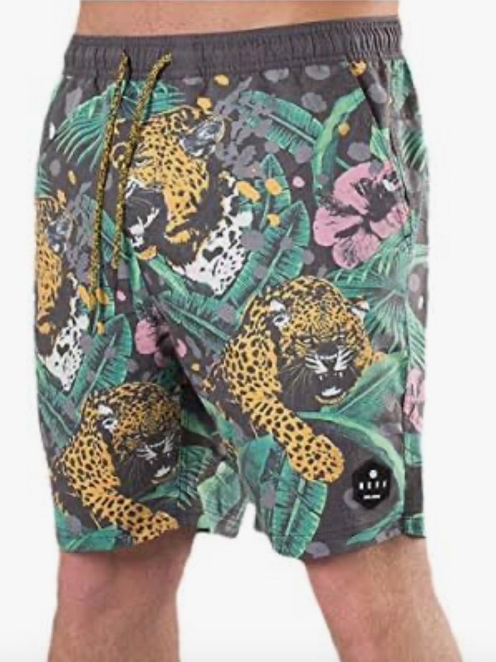 Neff Men's Danger Paradise Hot Tub Board Shorts